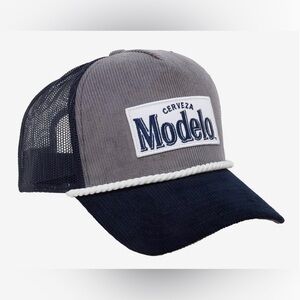 Cerveza Modelo Gray and Blue Trucker Style Hat